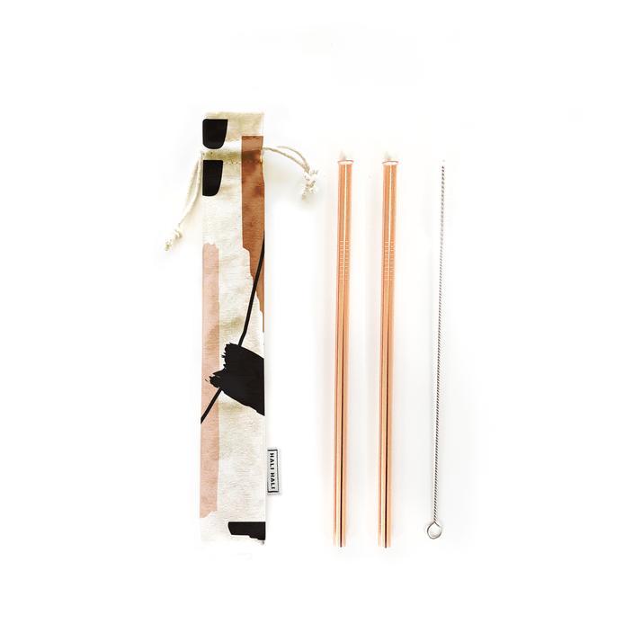 Hali Hali eco straw set Nootka and Sea