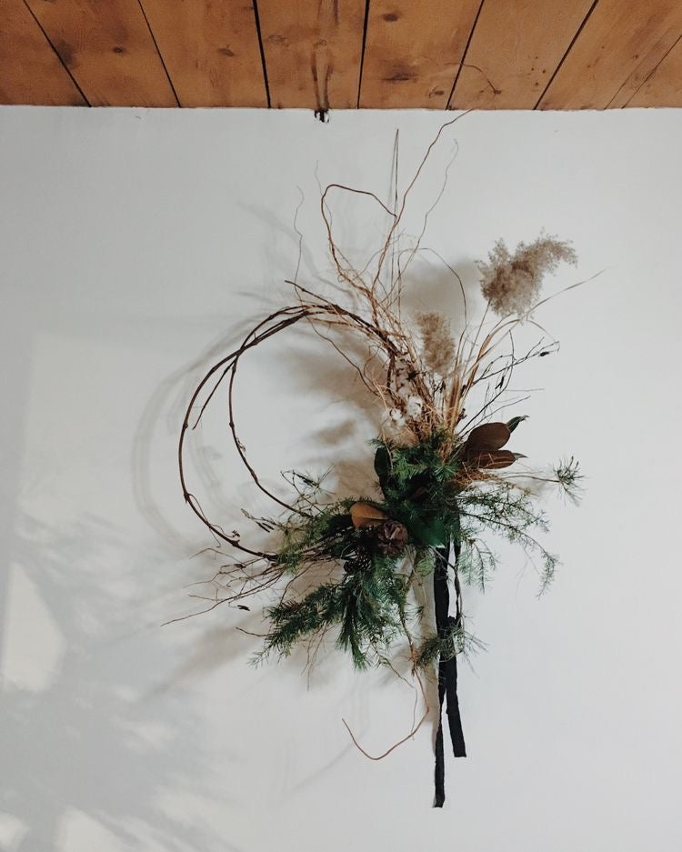 Dry Holiday Wreath Making Workshop