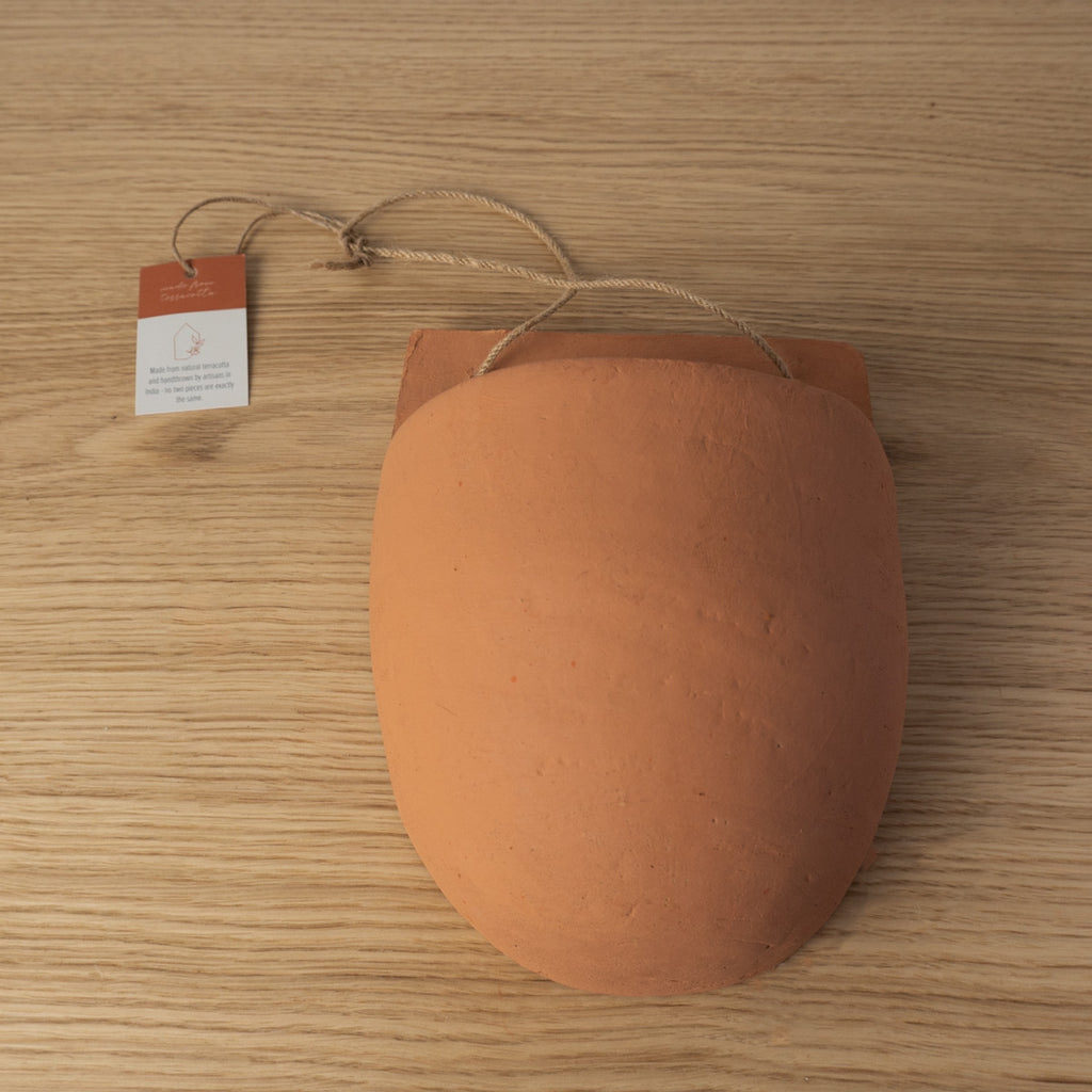 Terracotta Wall Vase