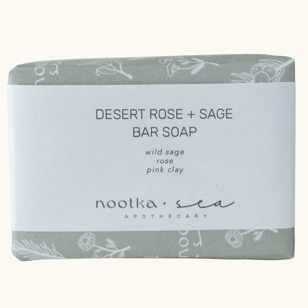 Desert Rose & Sage Organic Bar Soap