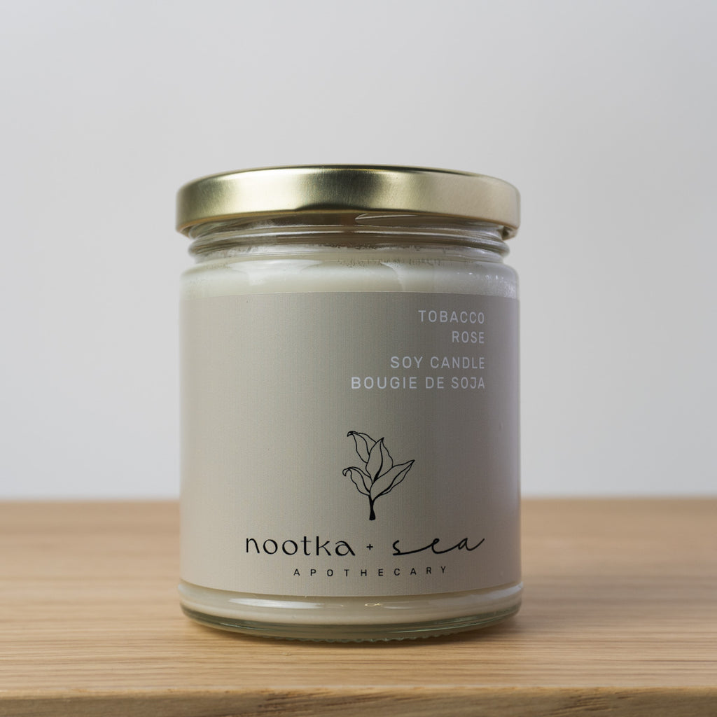 Tobacco Rose Soy Candle