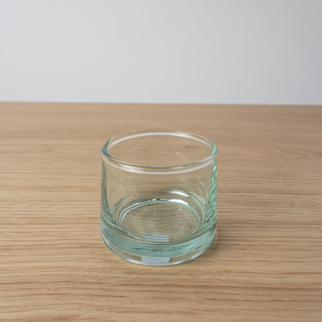 Tea Light Holder - 100% Recycled Glass
