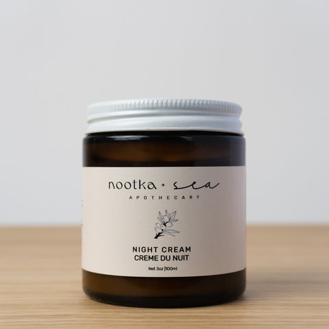 Carrot Rose Night Cream | Nootka and Sea