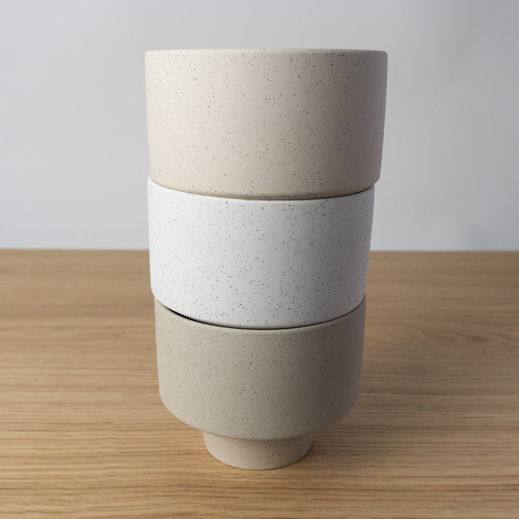 Speckled Ceramic 4” Pot